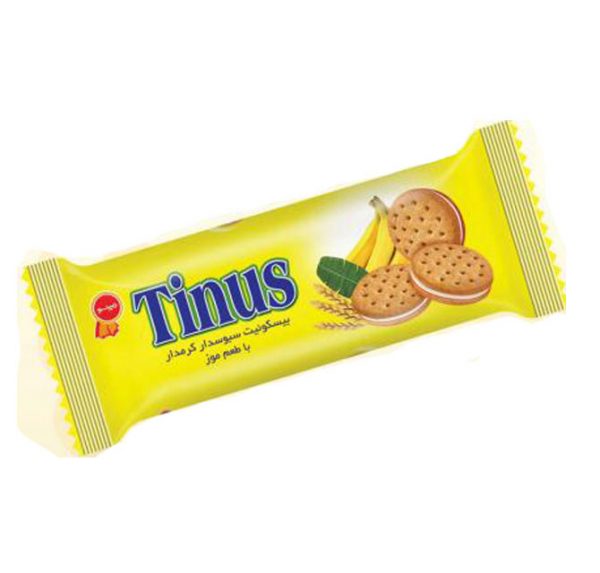 Cream Sweetmeal Biscuit Tinus-Banana Flavor