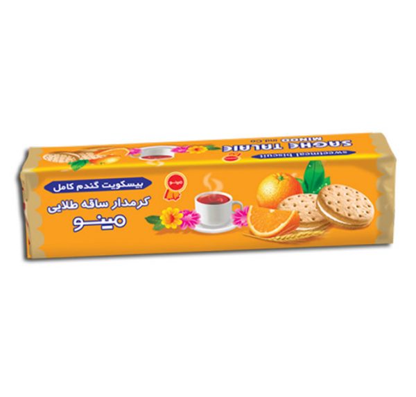 Cream Sweetmeal Biscuit-Orange Flavor
